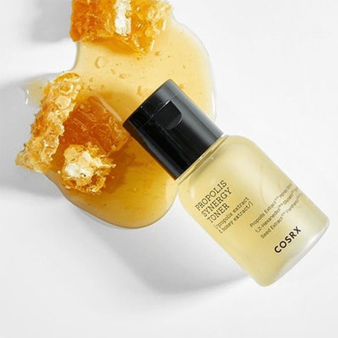 cosrx toner propolis skincare visage tonifié soins de la peau au miel, honey skincare, korean